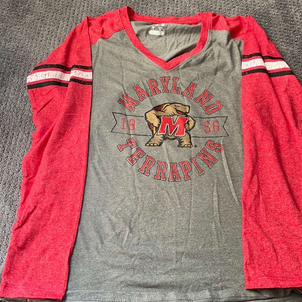 Maryland terps long sleeve shirt